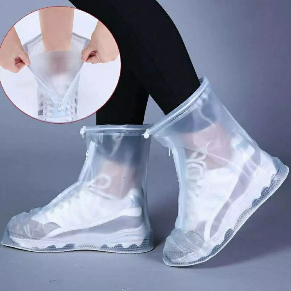 Boots Waterproof Shoe Cover Unisex adjustable Reusable Rain Boot Cover Non-slip Wear-resistant Protectors Waterproof Shoe Cover