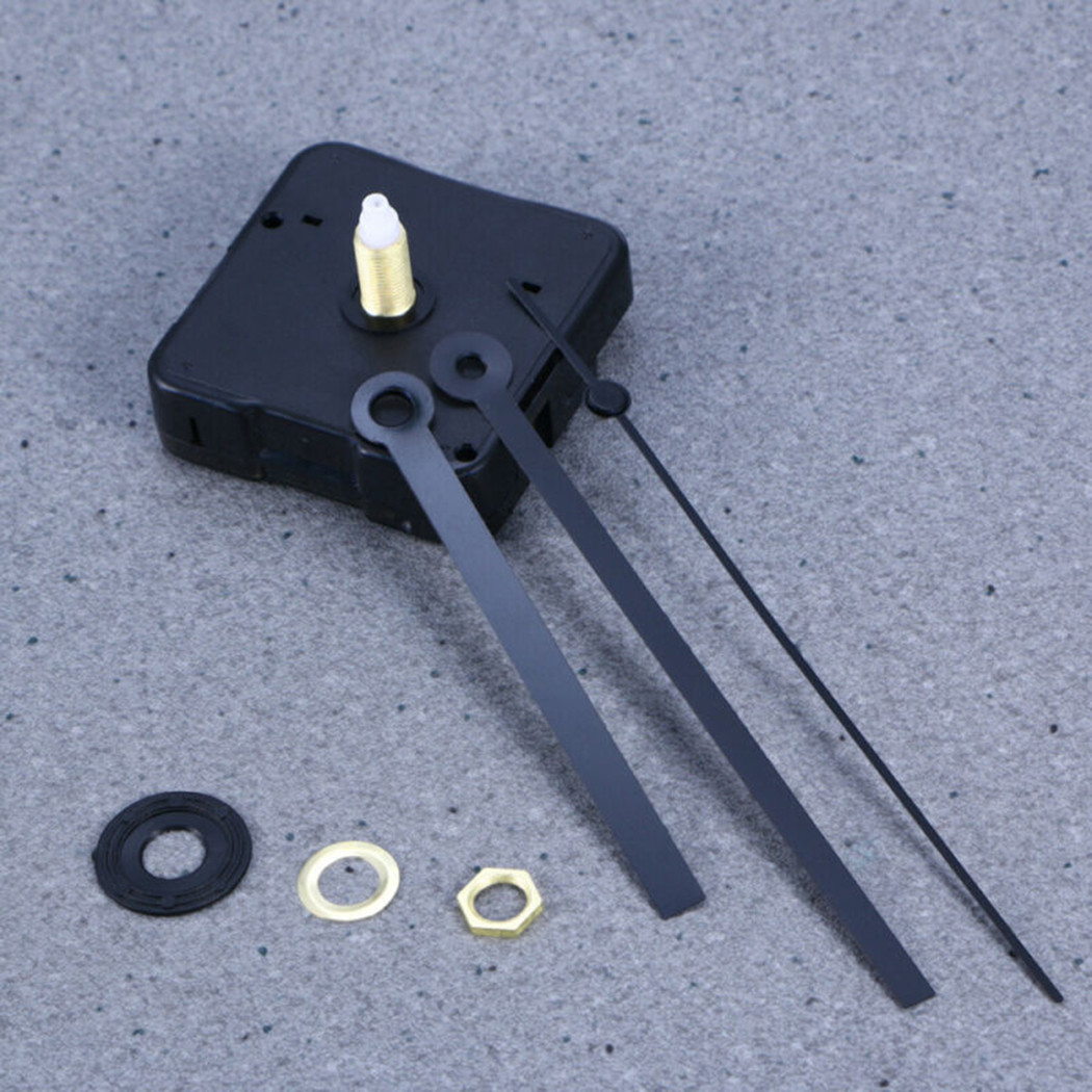 1 Set Quartz Silent Wall Clock Movement Parts Hanging DIY Quartz Clock Repair Movement Clock Mechanism Parts With Needles