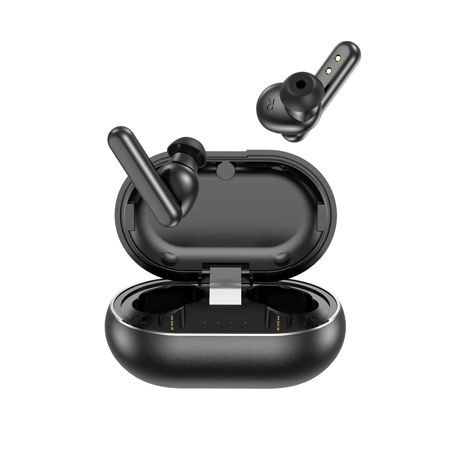 TWS Bluetooth 5.0 Wireless Earphone Touch Binaural In-Ear Gaming Low Latency Noise Cancelling Earbuds Microphone