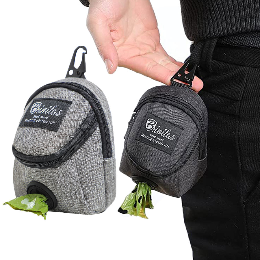 Pet Dog treat pouch Portable Multifunction Dog training bag Outdoor Travel Dog Poop Bag Dispenser Durable Pet accessories