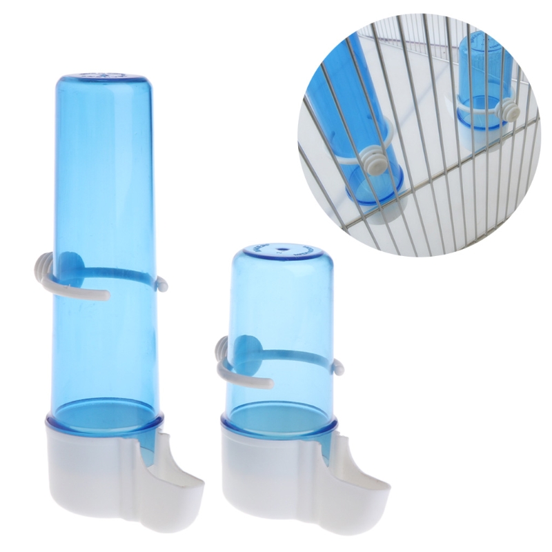 Parrot Feeder Automatic Water Drink Container Food Dispenser Cage Birds Supplies