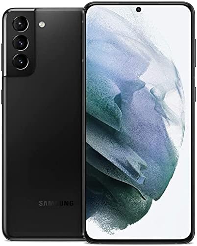 Samsung Galaxy S21+ 5G, US Version, 128GB, Phantom Black - Unlocked (Renewed)